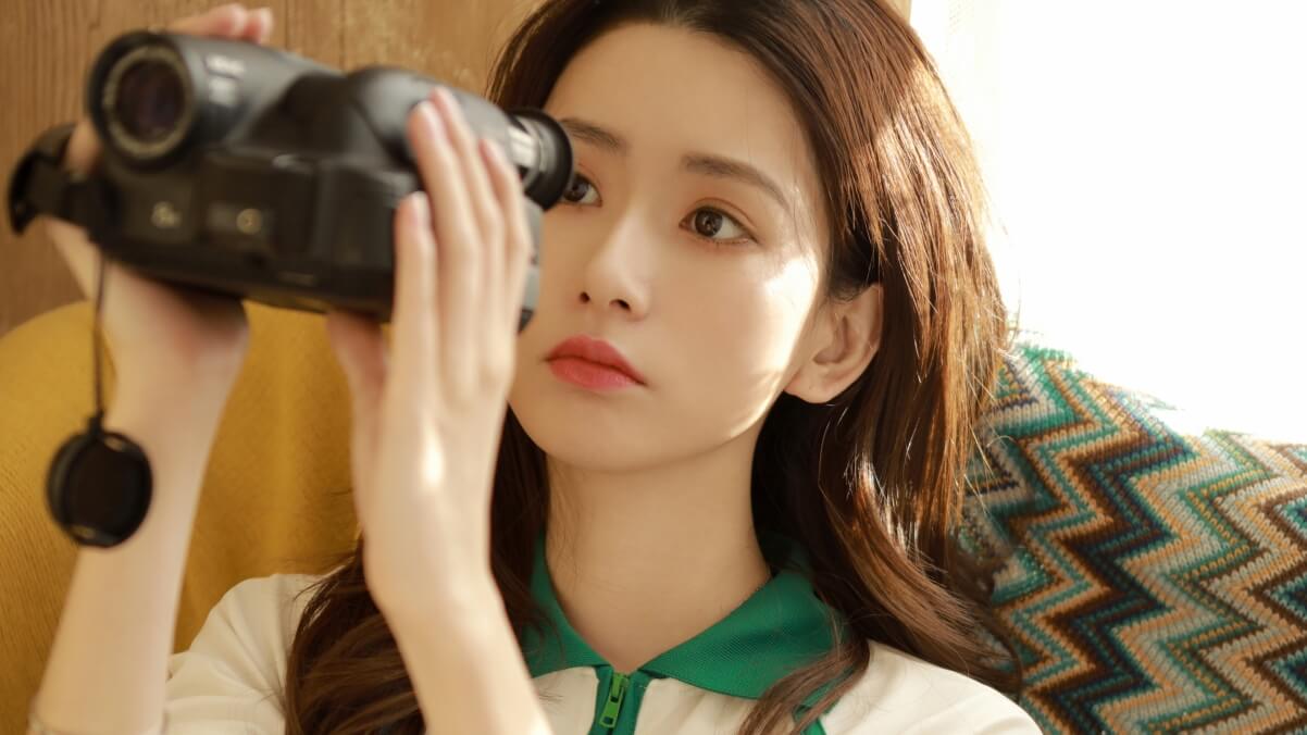 王秋紫 相机 居家写真 4k美女壁纸