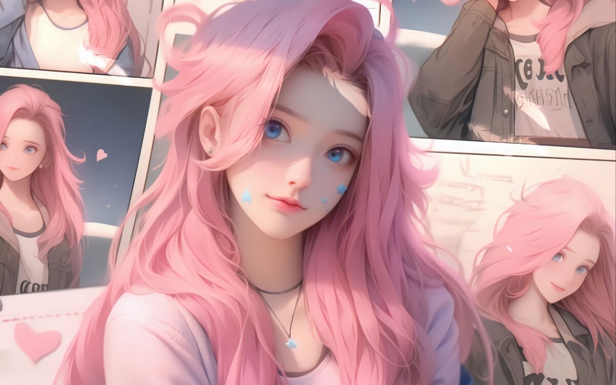 可爱女孩萨勒芬妮4K壁纸