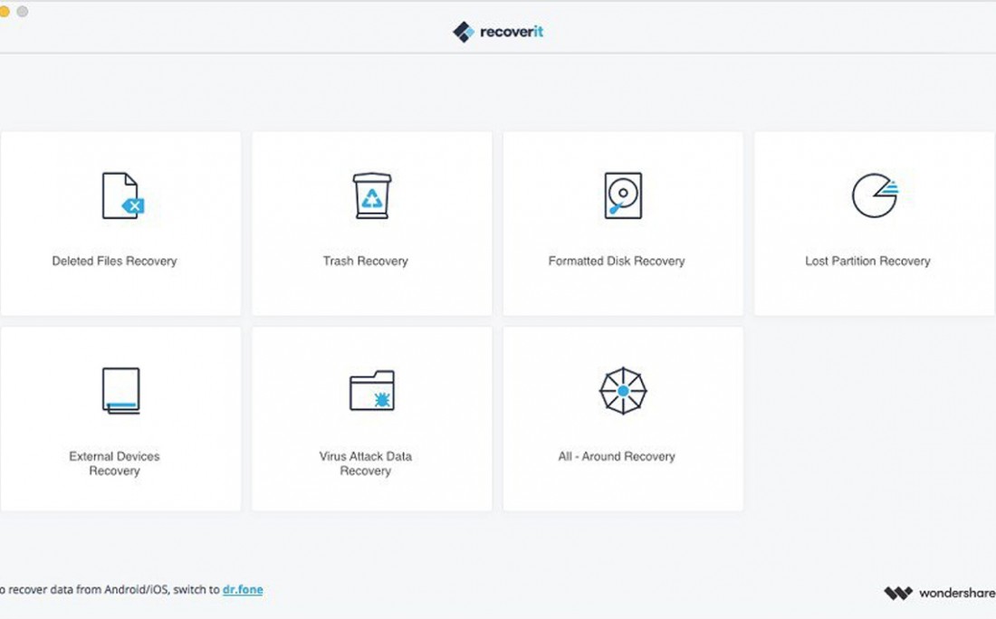 Wondershare Recoverit 文件恢复工具