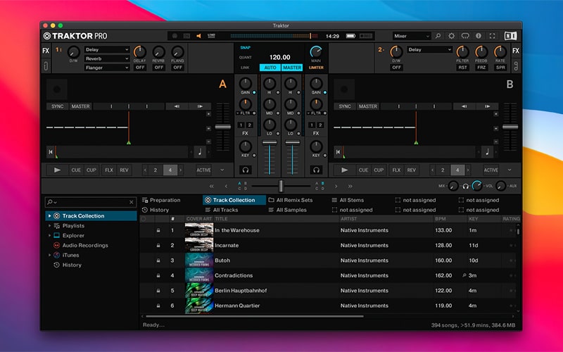 Native Instruments Traktor Pro DJ音频混音器