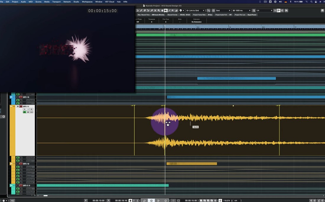 Nuendo 专业音频编辑软件