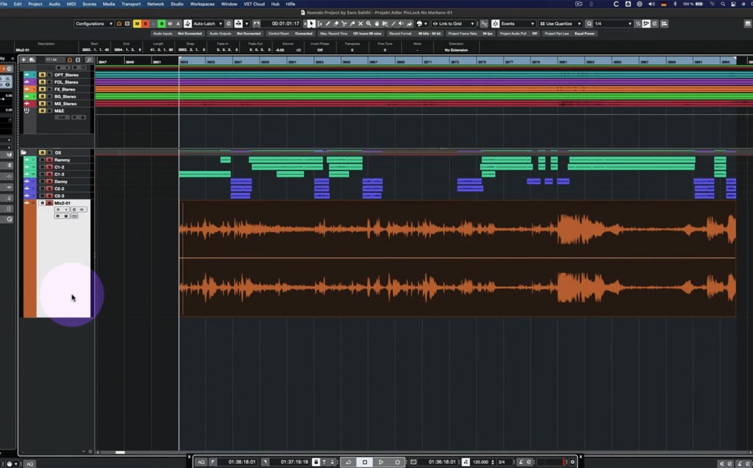 Nuendo 专业音频编辑软件