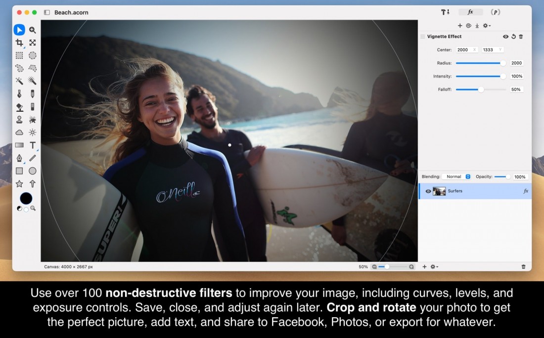 Acorn 7.3 优秀的轻量级图形处理工具