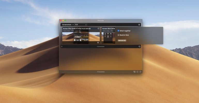 Permute 小巧便捷的多媒体文件格式转换器