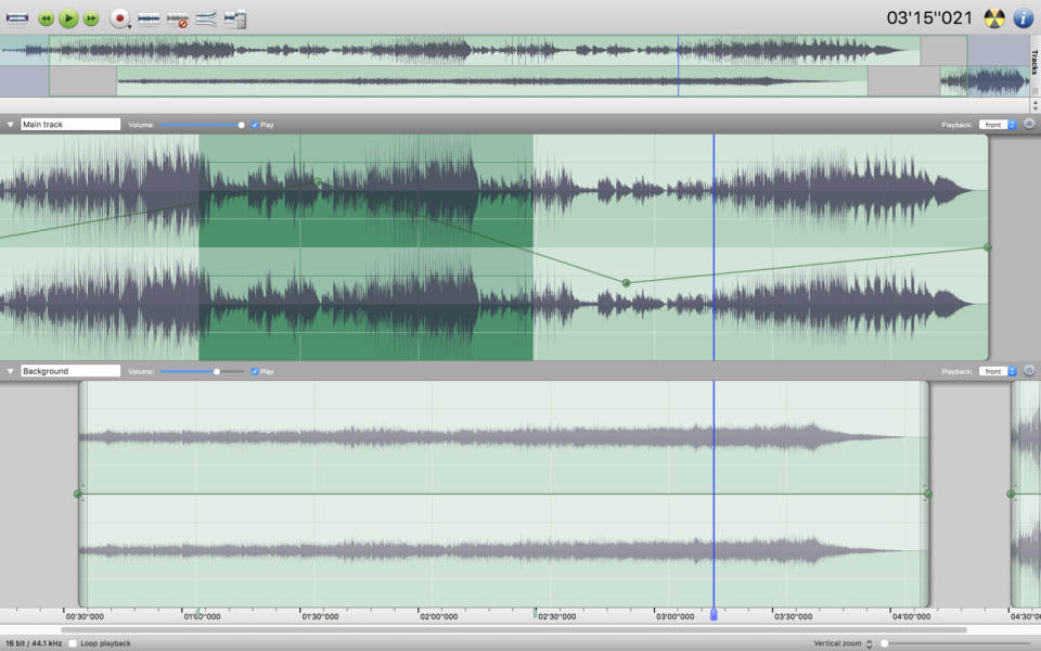 Amadeus Pro 多轨音频编辑器