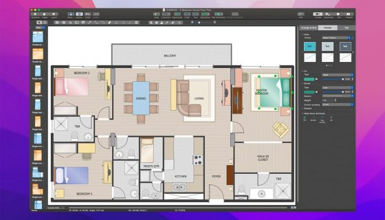 ConceptDraw DIAGRAM 专业且易于使用的商业图形设计软件
