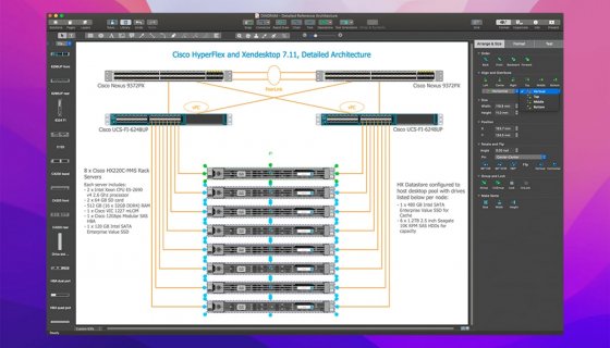 ConceptDraw DIAGRAM 专业且易于使用的商业图形设计软件